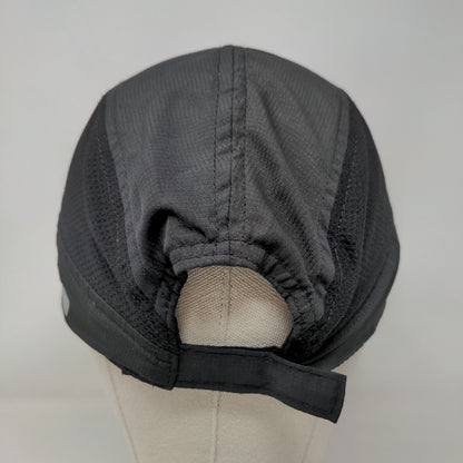 Built Cool Strapback Hat Black One Size Adjustable Lightweight