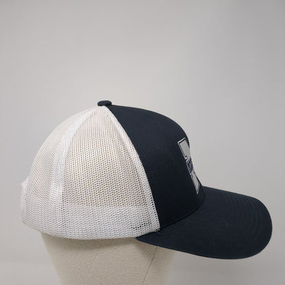 Middleton Snapback Trucker Hat Blue OS Adjustable Mesh Back Pacific Headwear