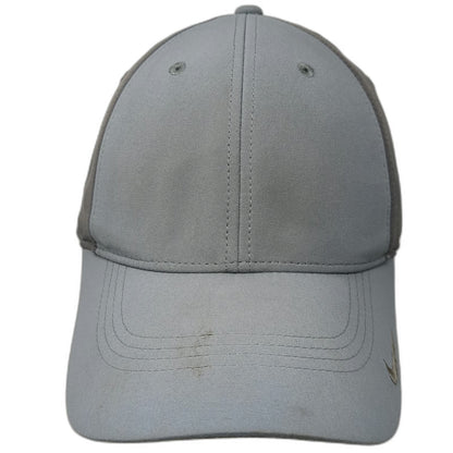 Nike Baseball Cap Gray One Size Two Tone Performance Embroidered Strapback Hat
