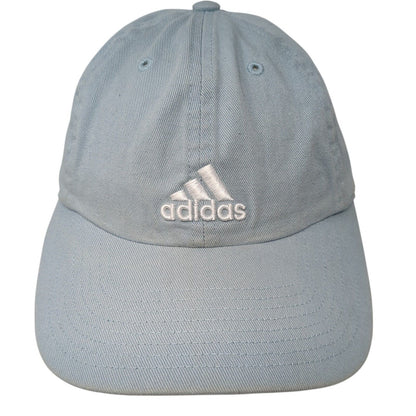 Adidas 3 Stripes Slideback Hat Blue One Size Embroidered Climalite