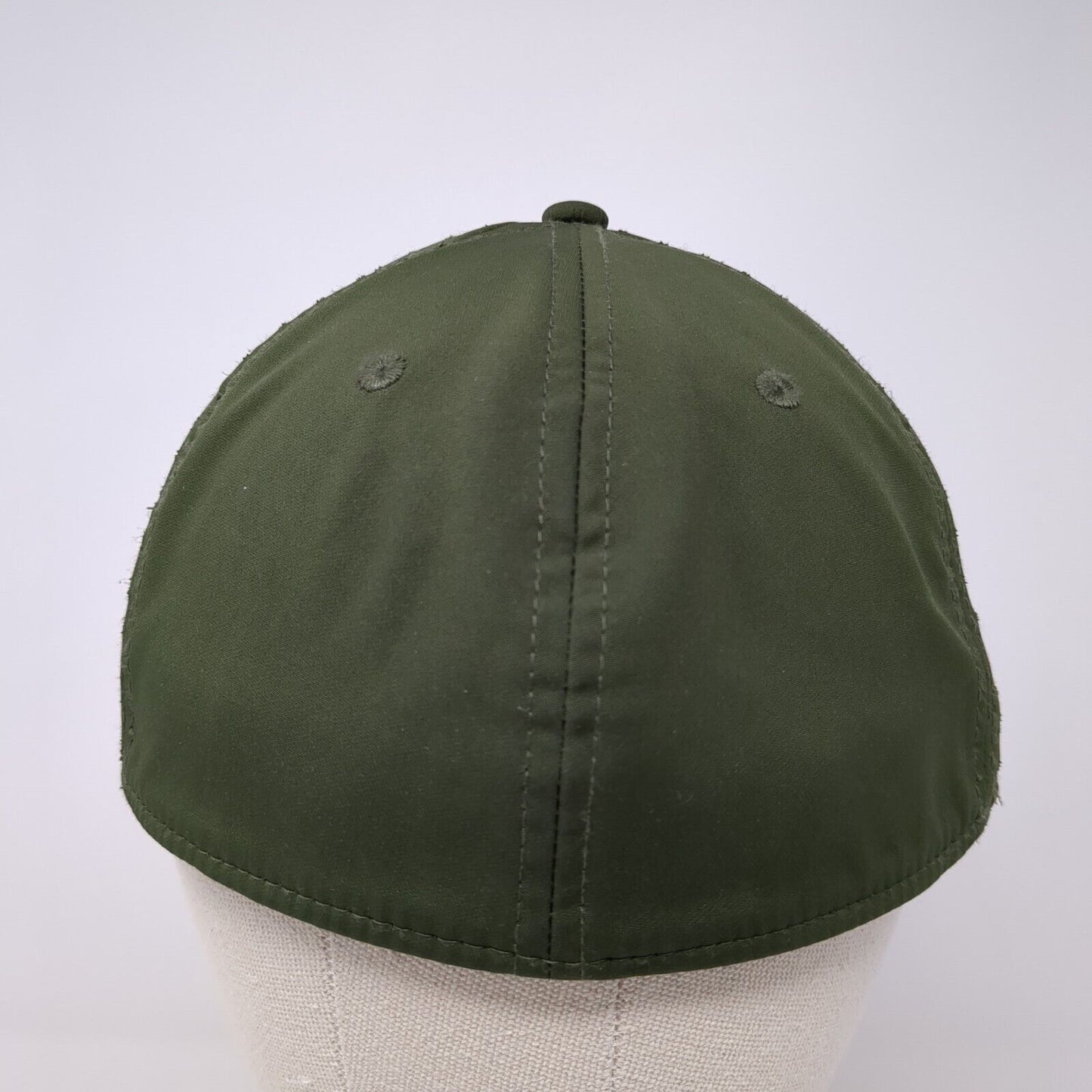 USA Flag Fitted Hat Green Medium Embroidered Patriotic The Game Pro
