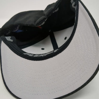Port Authority Baseball Cap Black XL Liberty Logo Flexfit Wool Blend Hat