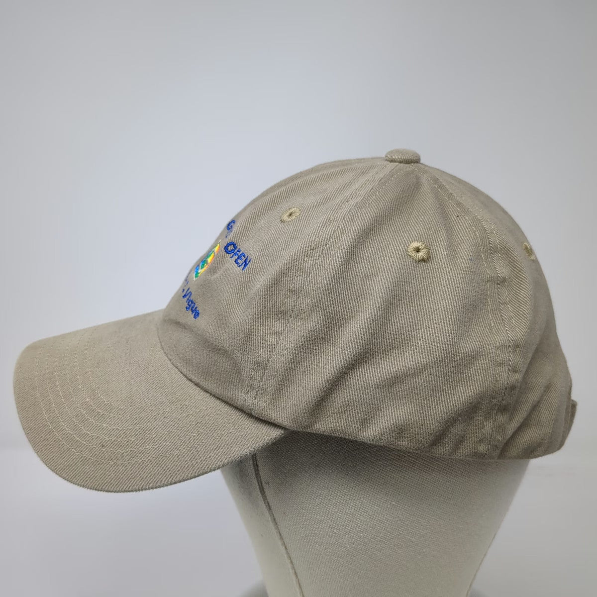 Port Authority Baseball Cap Brown One Size 2004 Gerber Open Memorial Cotton Hat