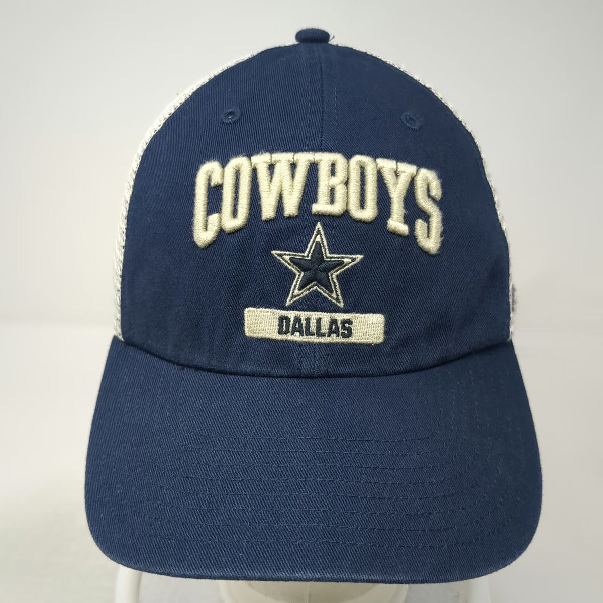 Dallas Cowboys NFL 47 Trucker Hat Blue One Size Mesh Snapback Star Logo Graphic