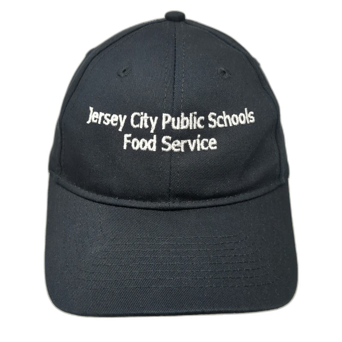 Port & Company Jersey City Schools Food Service Baseball Cap Black One Size Hat