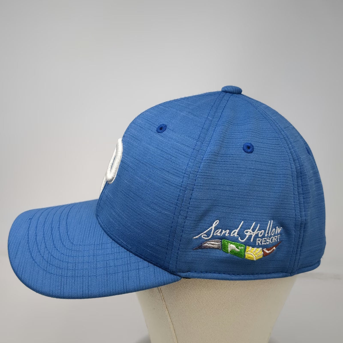 Puma Snapback Blue One Size Hat Sand Hollow Resort Golf Tour Exclusive P Logo