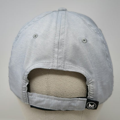 Mission Baseball Cap Gray One Size Cooling Laser Cut Ventilation Strapback Hat