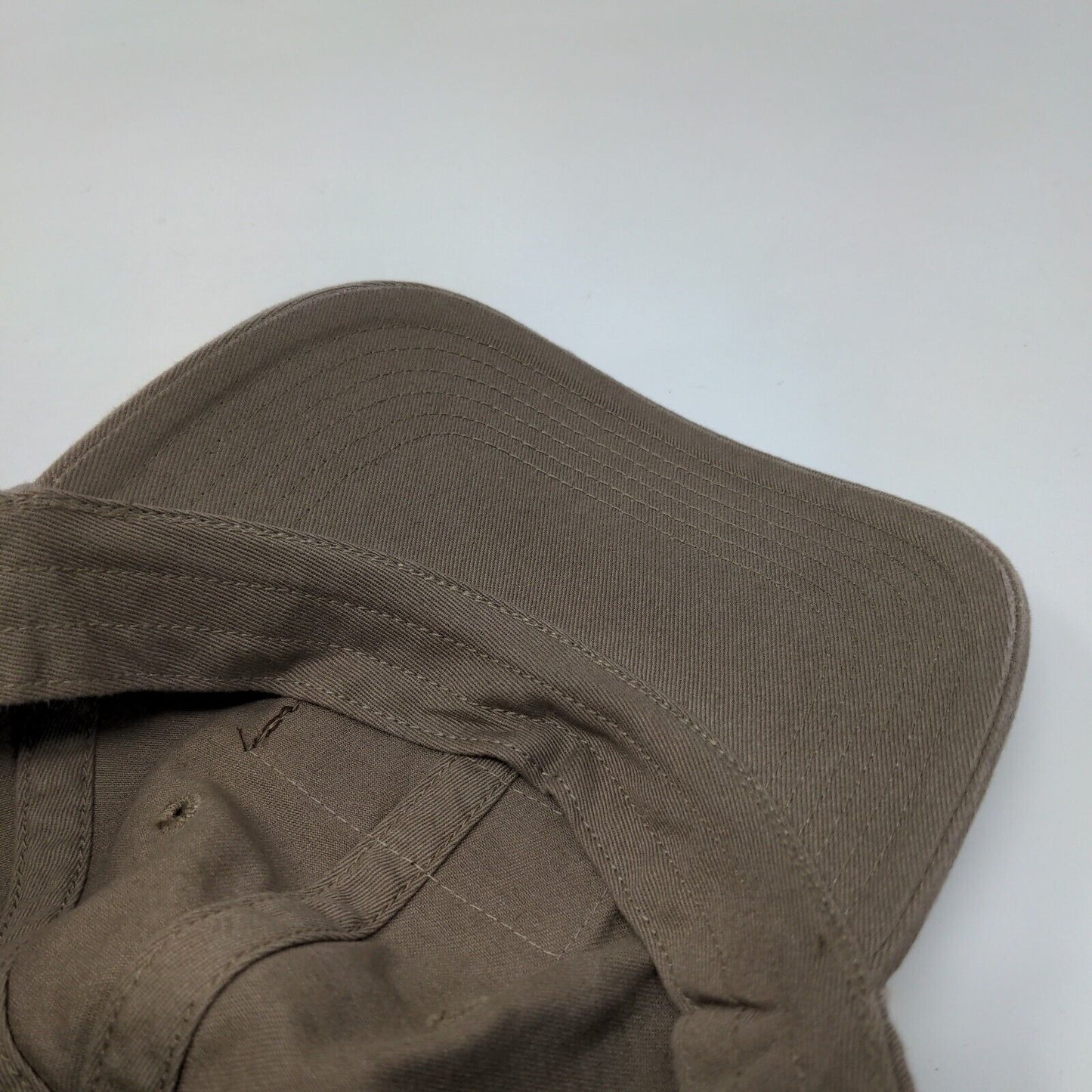 Sunriver Brewing Slideback Hat Brown Small Vented Holes 6 Panel Richardson