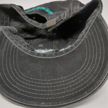 Port Authority Baseball Cap Gray One Size Oysterfest 2015 Duck Museum Cotton Hat