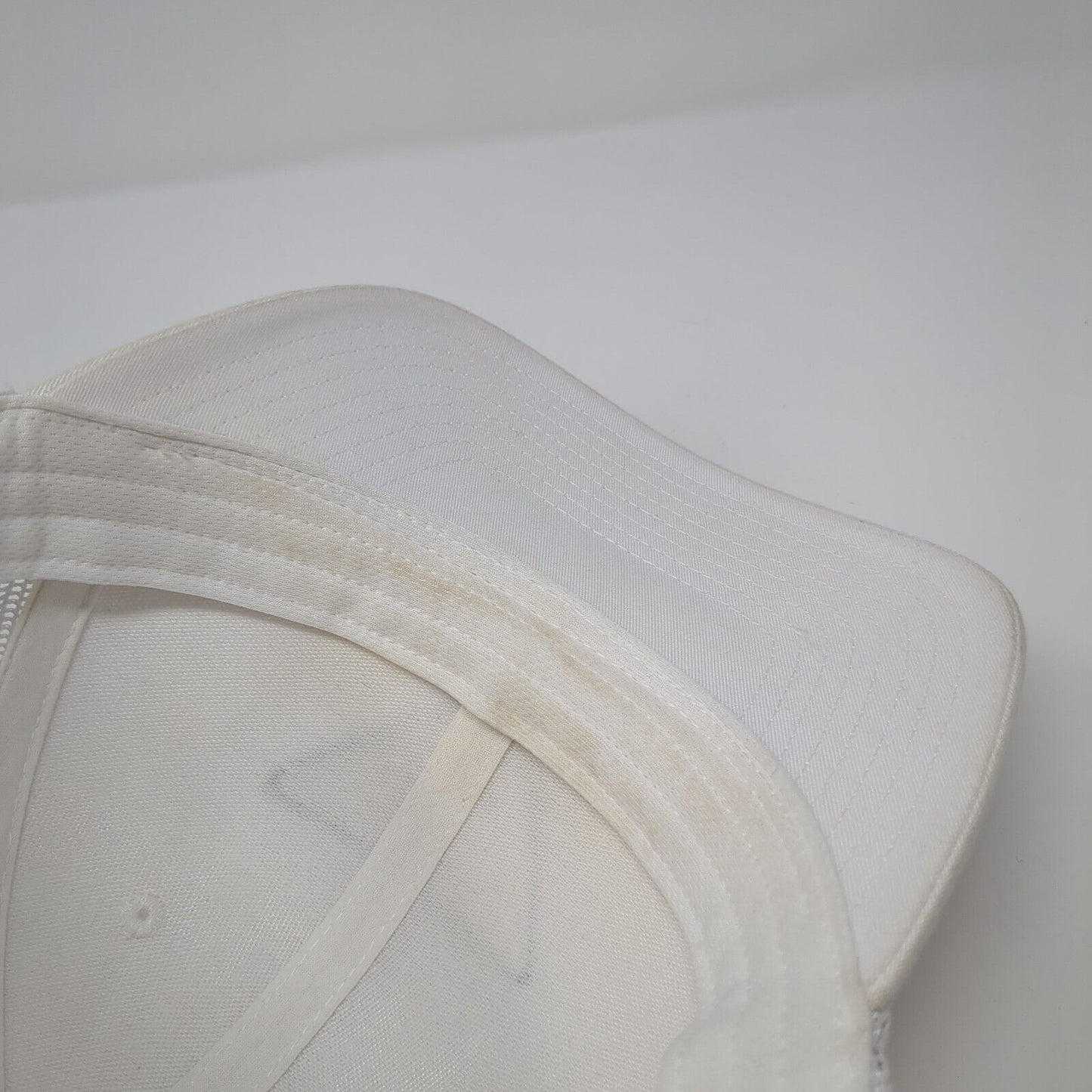 Columbia PFG Patch Snapback Trucker Hat White One Size Mesh Back Solid