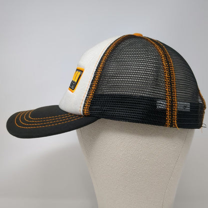H3 Headwear Hemi Powered Mopar Trucker Hat Black One Size Mesh Back Stitching