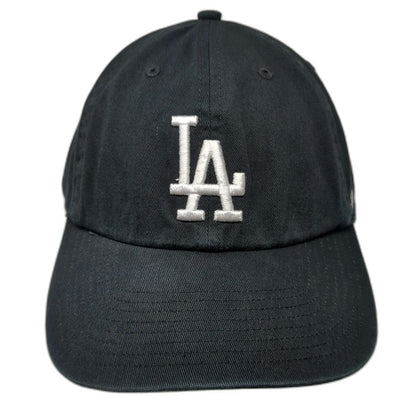 Los Angeles Dodgers MLB '47 Baseball Cap Black One Size Cotton Hat Slideback