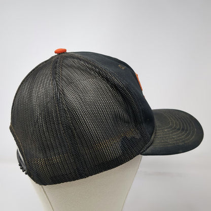 San Francisco 49ers NFL Sports Specialties Trucker Hat Black Orange Vintage