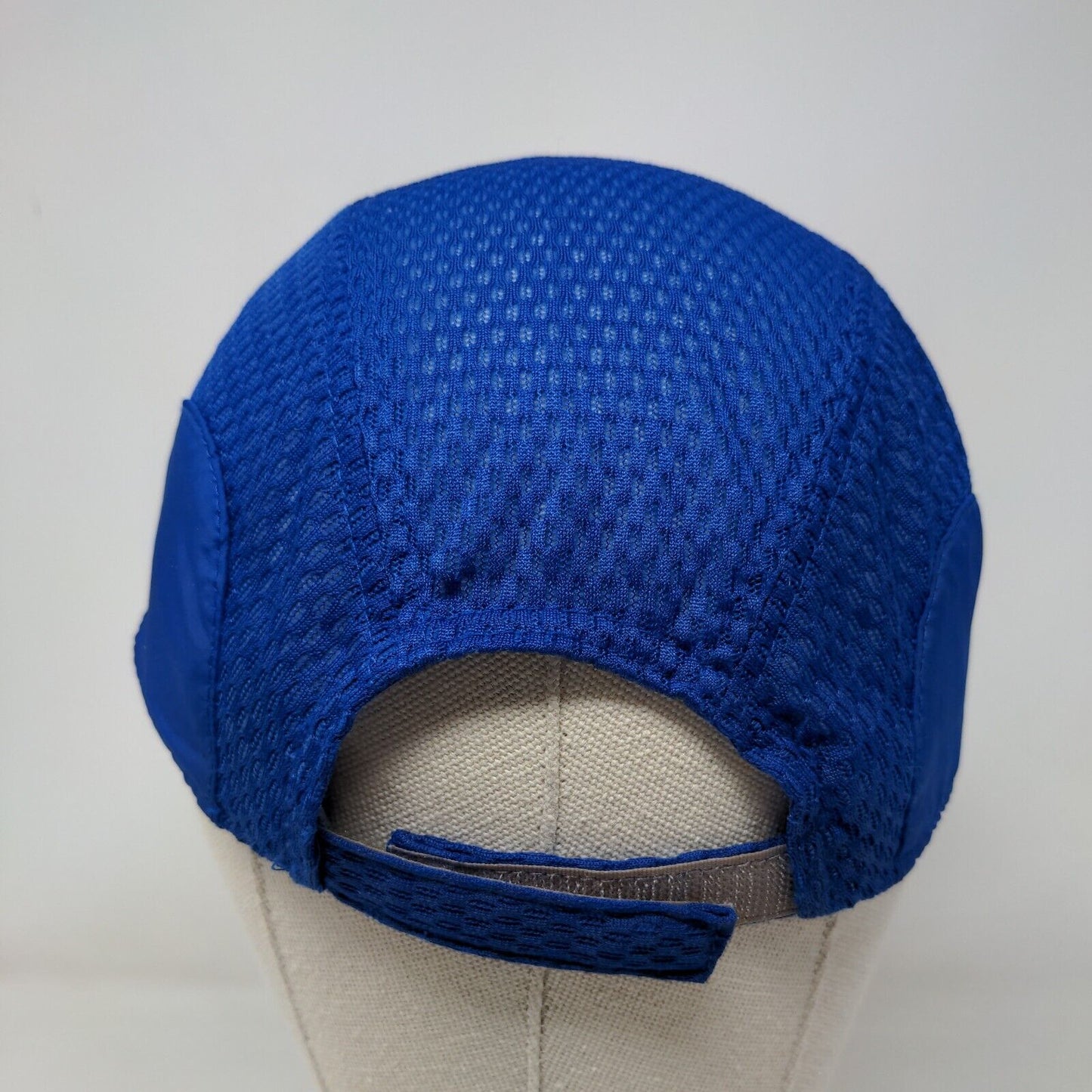 Augusta Sportswear Strapback Hat Blue One Size Adjustable Mesh Athletic Blank