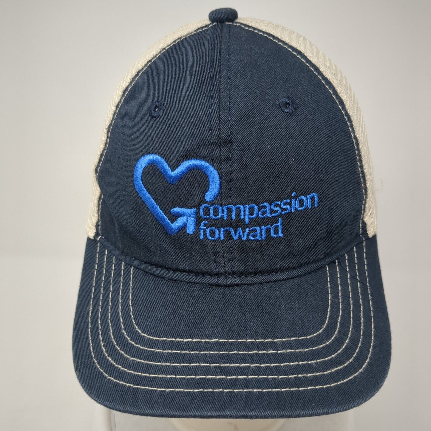 Compassion Forward Snapback Mesh Back Trucker Hat Multi One Size District