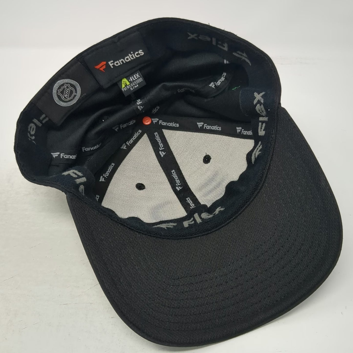 Philadelphia Flyers NHL Fanatics Black M Cap A-Flex Tonal Stretch Fit Logo Hat