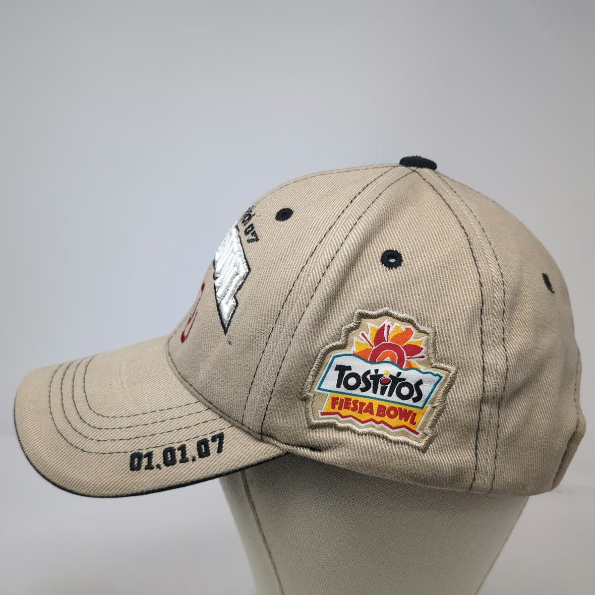 Top of the World NCAA Boise State Oklahoma 2007 Fiesta Bowl Beige Cap One Size