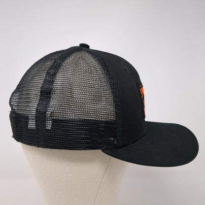 The Spoke Shop Billings MT Trucker Hat Black One Size Mesh Back New Era