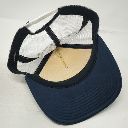 Quiksilver Trucker Hat Blue One Size Hawaii Mesh Back Logo Snapback Gradient