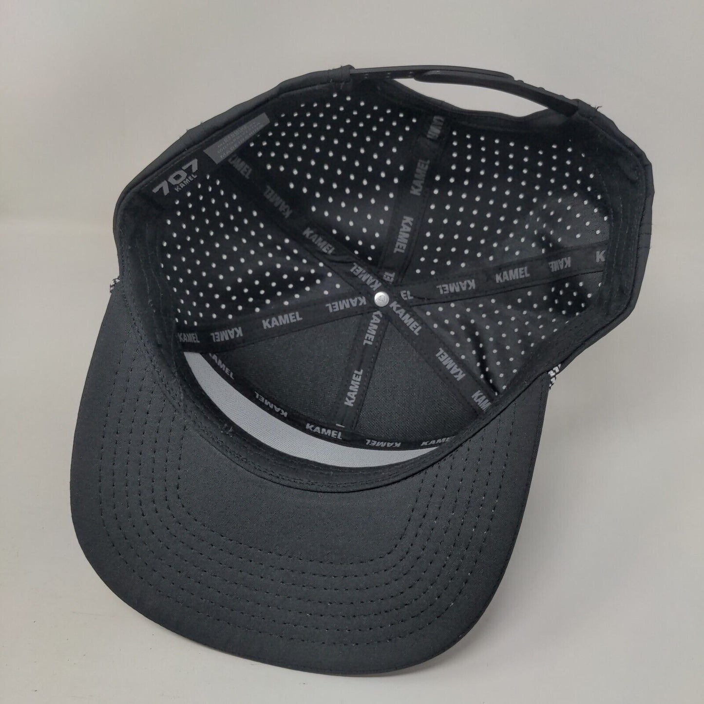 Performance Windows Snapback Hat Black One Size Adjustable 6 Panel 707 Kamel