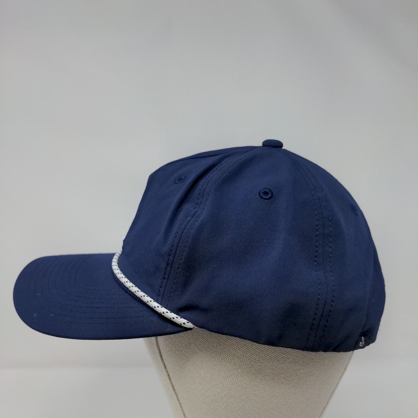 Invitational Snapback Swannies Golf Hat Blue OSFA Adjustable Embroidered
