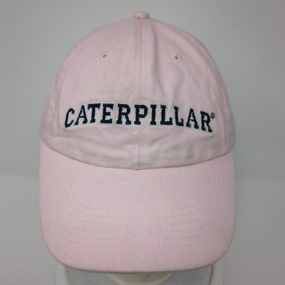 Caterpillar Slideback Hat Pink One Size Adjustable Embroidered 6 Panel Cyrk