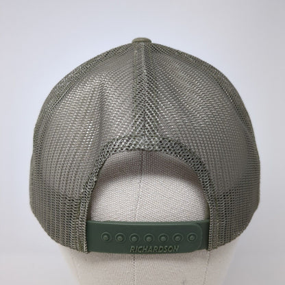 NG Hydrovac Snapback Trucker Hat Green One Size Adjustable Mesh Back Richardson