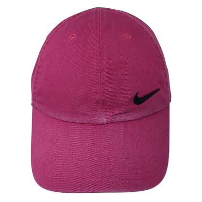 Nike Slideback Baseball Cap Pink One Size Adjustable Embroidered Heritage86
