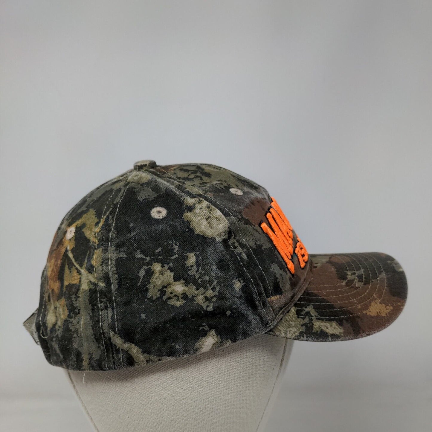 Mackinac Island Child Strapback Hat Camouflage One Size Embroidered JHats