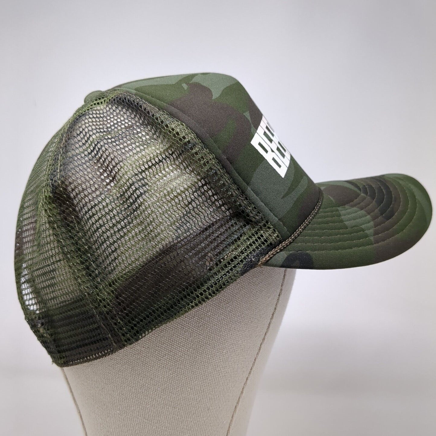 Beer Wars IPA Fest Rope Trucker Hat Camo One Size Mesh Back Cobra