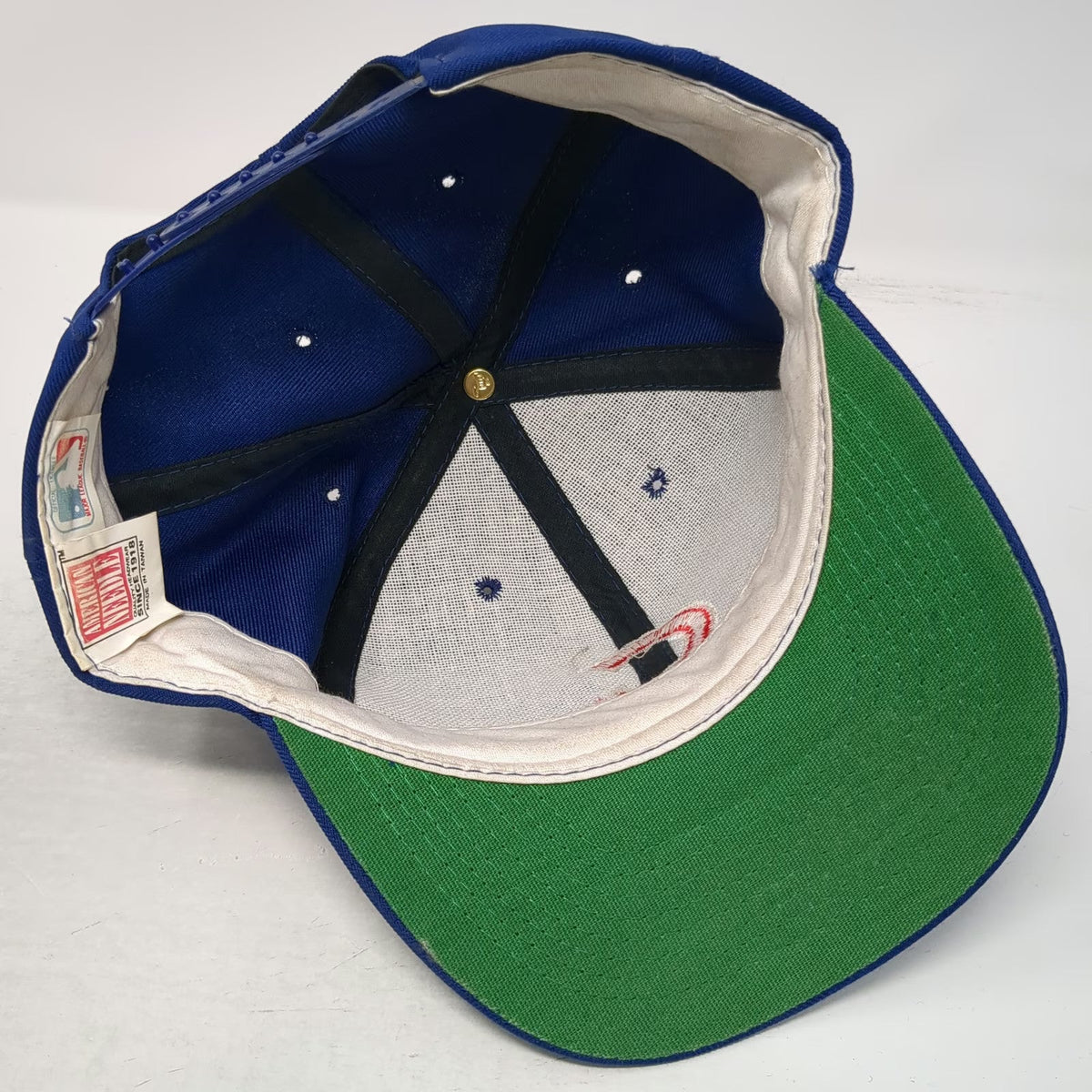 Chicago Cubs MLB American Needle Snapback Hat Blue Green Under Visor Vintage