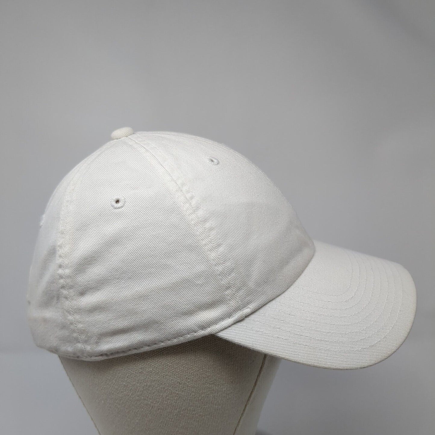 Nike Swoosh Slideback Hat White One Size Embroidered Adjustable Outdoor