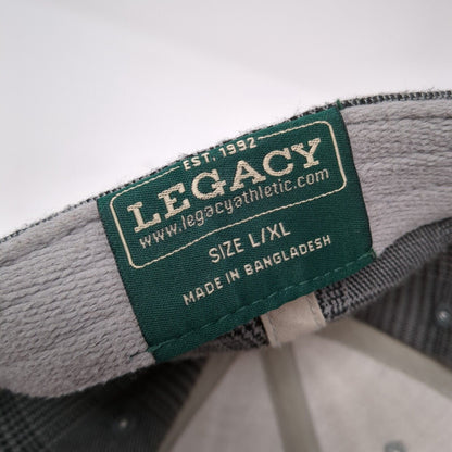 Legacy Fitted Hat Multicolor L/XL Lightweight Houndstooth Vented Holes 6 Panel