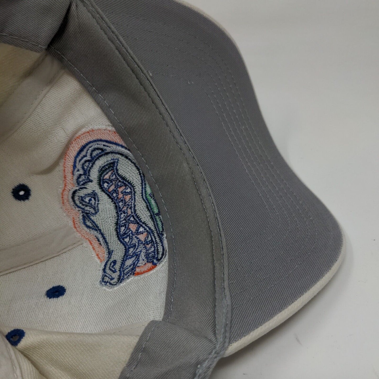 Florida Gators NCAA Strapback Hat Tan Embroidered Logo Captivating Headgear