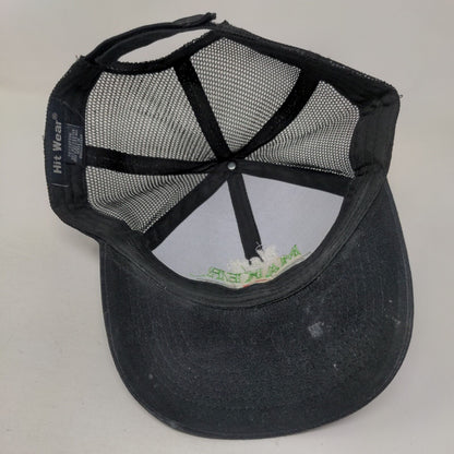 Pizza Maker Sbarro Strapback Mesh Back Trucker Hat Black OSFA Hit Wear