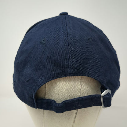 '47 Brand New York Yankees MLB 5 Panel Blue One Size Hat Distressed Cotton Slide