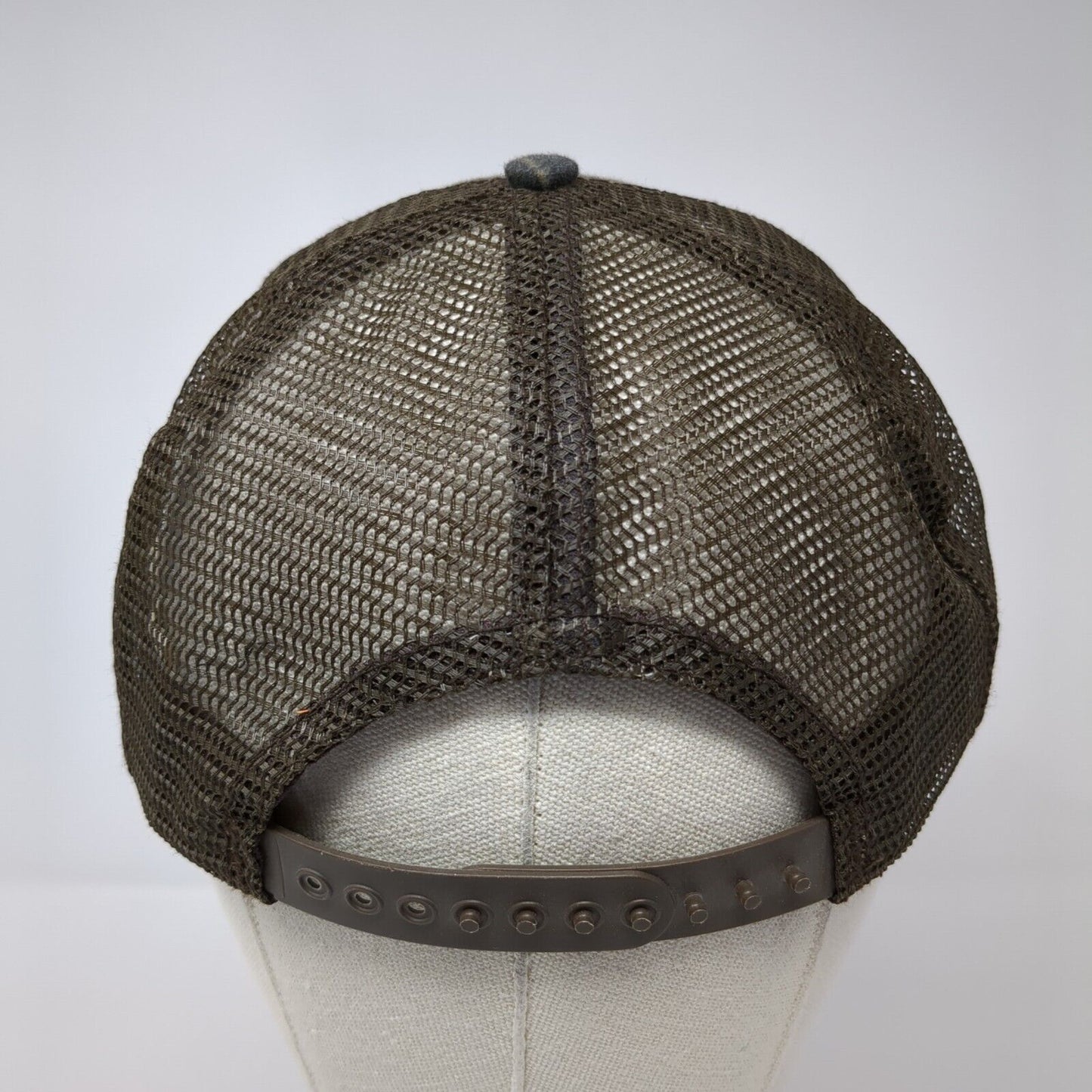 Whitewater Outdoors Snapback Trucker Hat Camo One Size Mesh Back