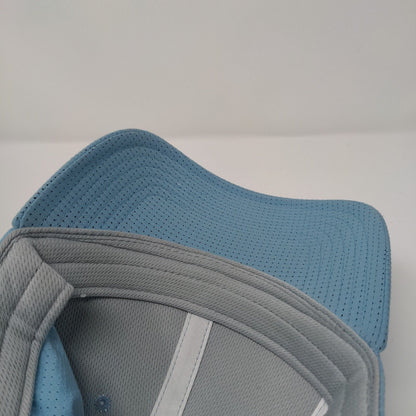 Arctic Cool Strapback Hat Blue OSFM Adjustable Solid 6 Panel Vent Holes