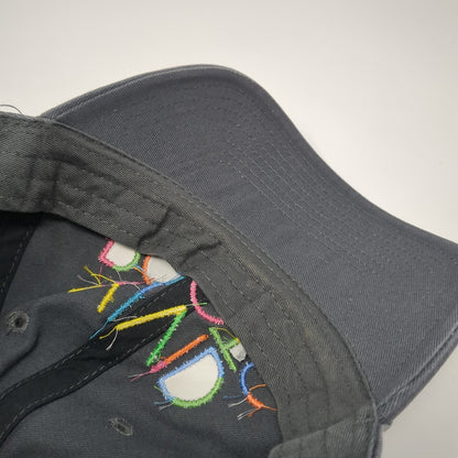 Vivid Roots Slideback Hat Gray One Size Adjustable Embroidered '47