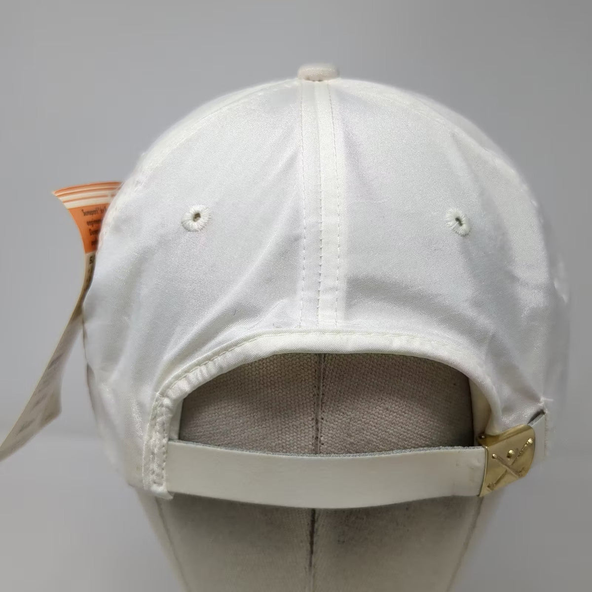 K-Products Sta-Rite 5 Panel Hat White One Size Slideback Rope Vintage Sunspark