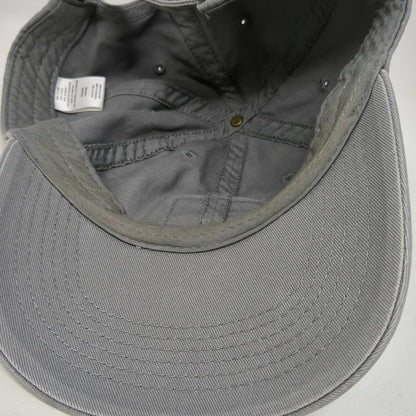 Life is Good Baseball Cap Gray One Size Go Places Camper Mountain Patch Hat