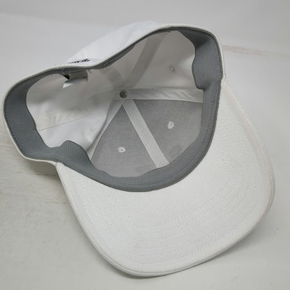 Under Armour Baseball Cap White L Fitted Embroidered Athletic Performance Hat