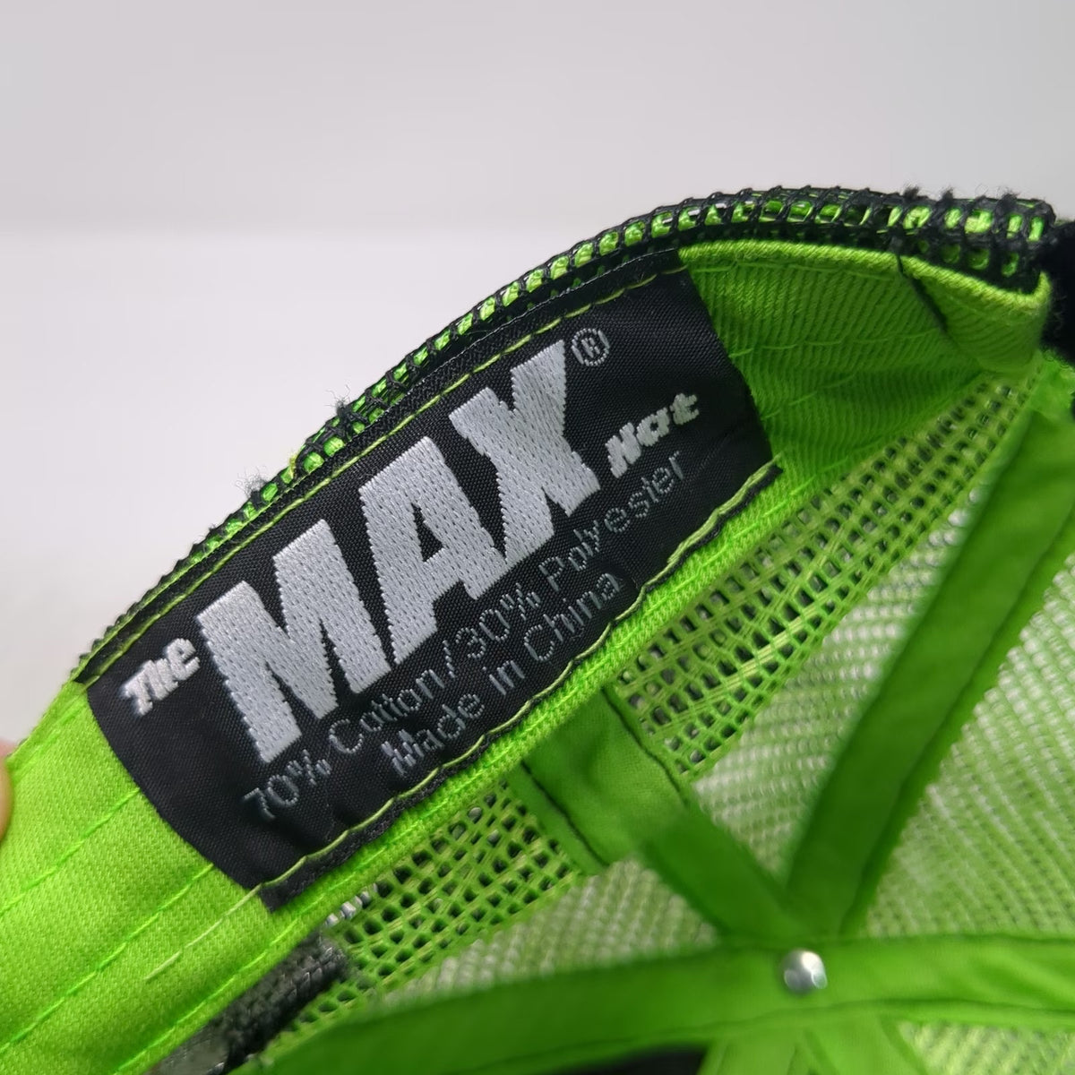 The Max Trucker Hat Black Green One Size Jaynes Custom Chopping Buhl Idaho Ag