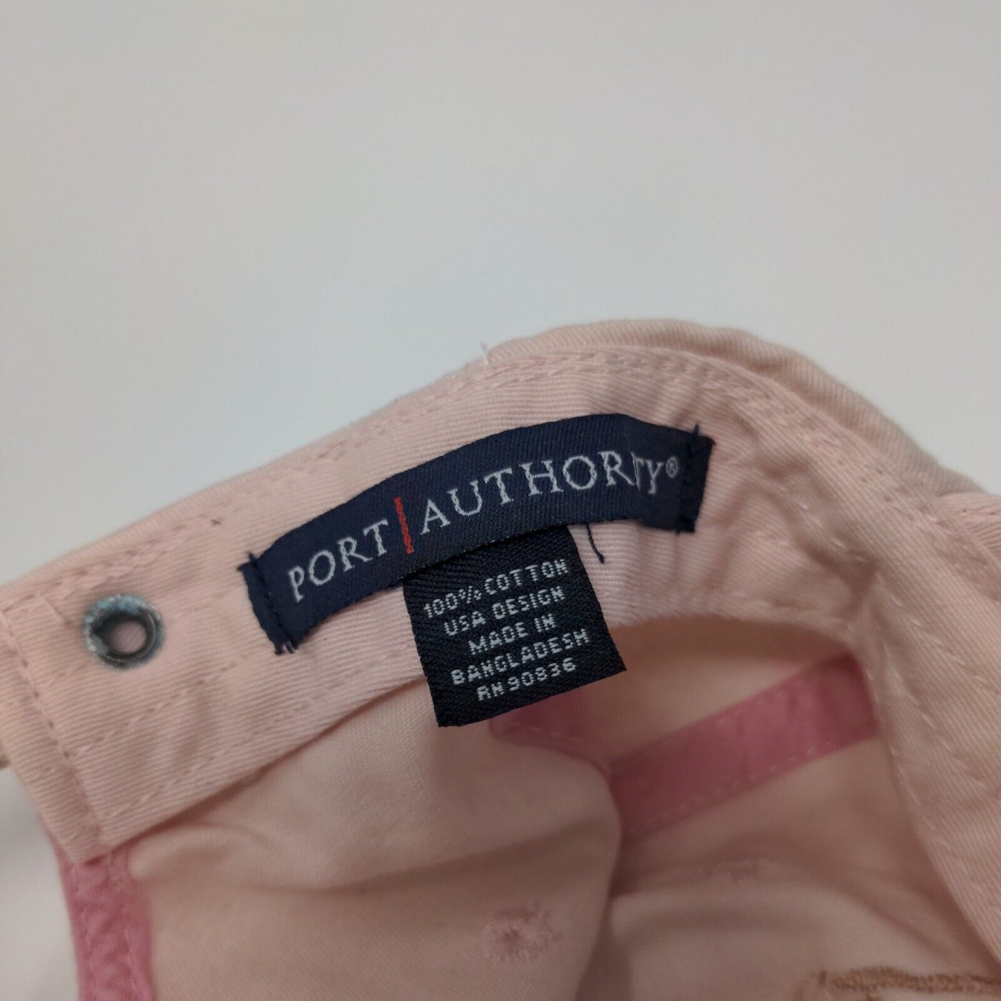 Peterson & Smith Equine Hospital Slideback Hat Pink One Size 6 Panel
