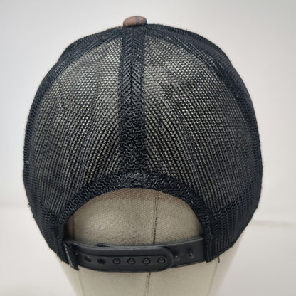 Vortex Trucker Hat Brown Camo One Size Mesh Back Snapback Optics Hunting Logo