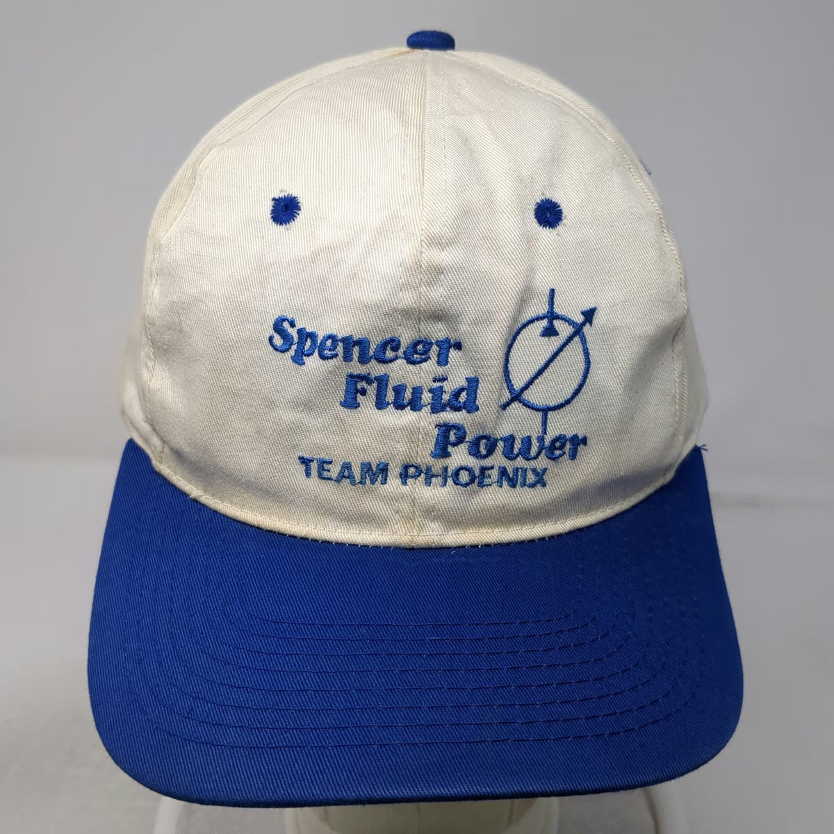 Designer Award Spencer Fluid Power Team Phoenix White Blue Snapback One Size Hat