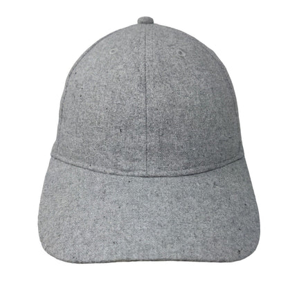 Time And Tru Slideback Hat Gray OSFM Adjustable Vented Hole Blank W/Tags