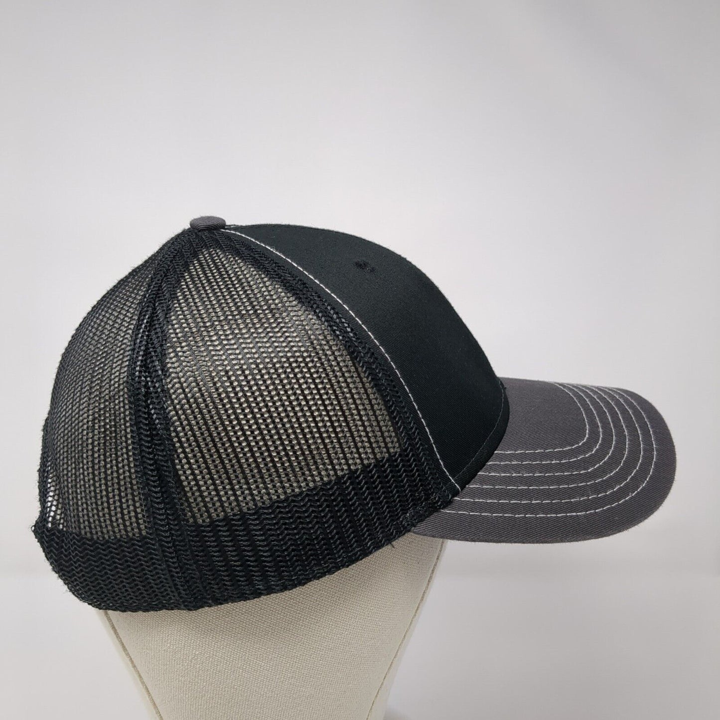 Cheese Boy Snapback Mesh Back Trucker Hat Black One Size 6 Panel Otto