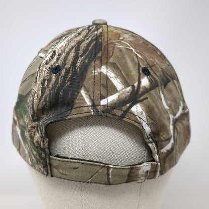Cap America AutoZone ALLDATA Hat Baseball Cap Brown Camo One Size Strapback Logo