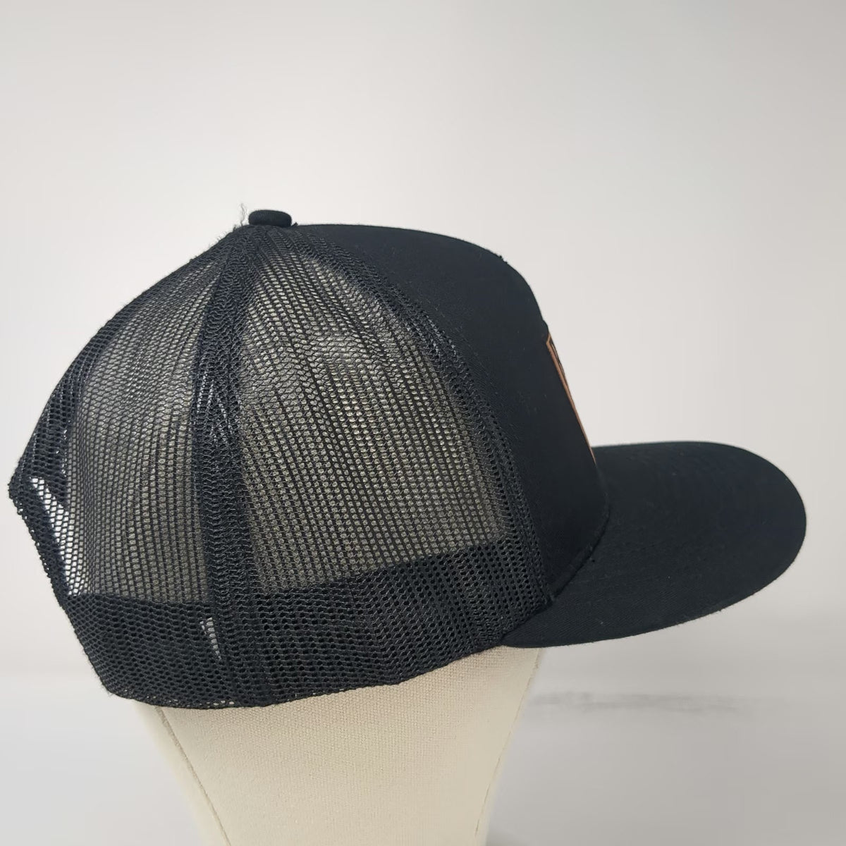 CF Custom Hats Trucker Hat Black One Size Running F Quarter Horses Mesh Patch